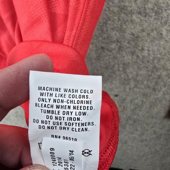 Under Armour Mens Red Quarter-Zip Pullover XL - Picture 5 of 7